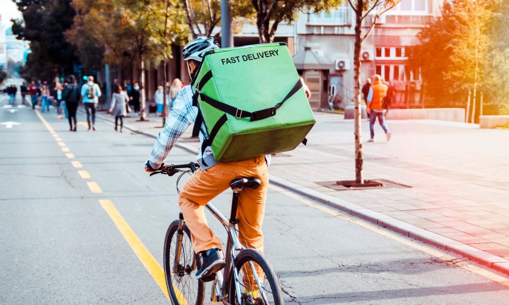 Bike Delivery Student Job